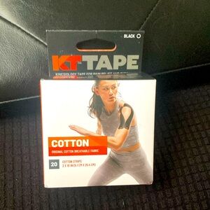 KT Tape Black Kinesiology Tape